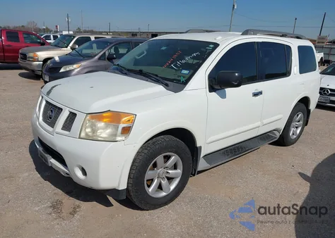 2013 Nissan Armada Sv from USA, damaged, VIN 5N1BA0ND8DN603378